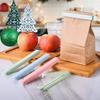 Set Bag Clips Food Snack Bags Sealing Clips Seal Stick Food Preservation Sealer Reusable Kitchen Storege Organizer