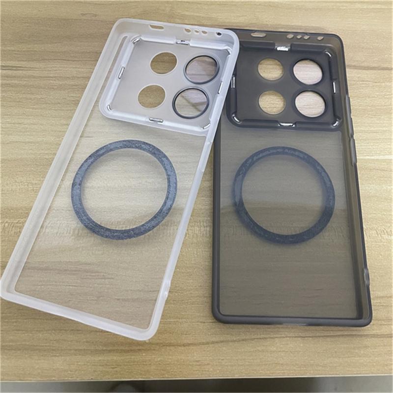 Magnetic Case For Infinix Zero 30 Case Silicone Clear For MagSafe Cover For Infinix Zero30 5G Camera Protection Shell Bumper