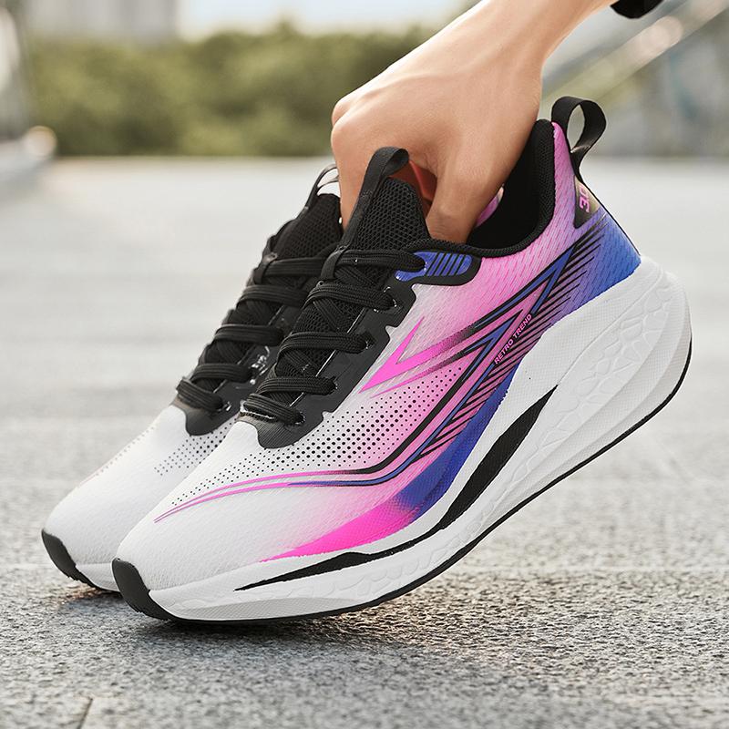 New Men's Outdoor Mesh Breathable Sports Shoes, Running Casual Board Shoes, Cushioned Soles, 36-48 Size Running Shoes
