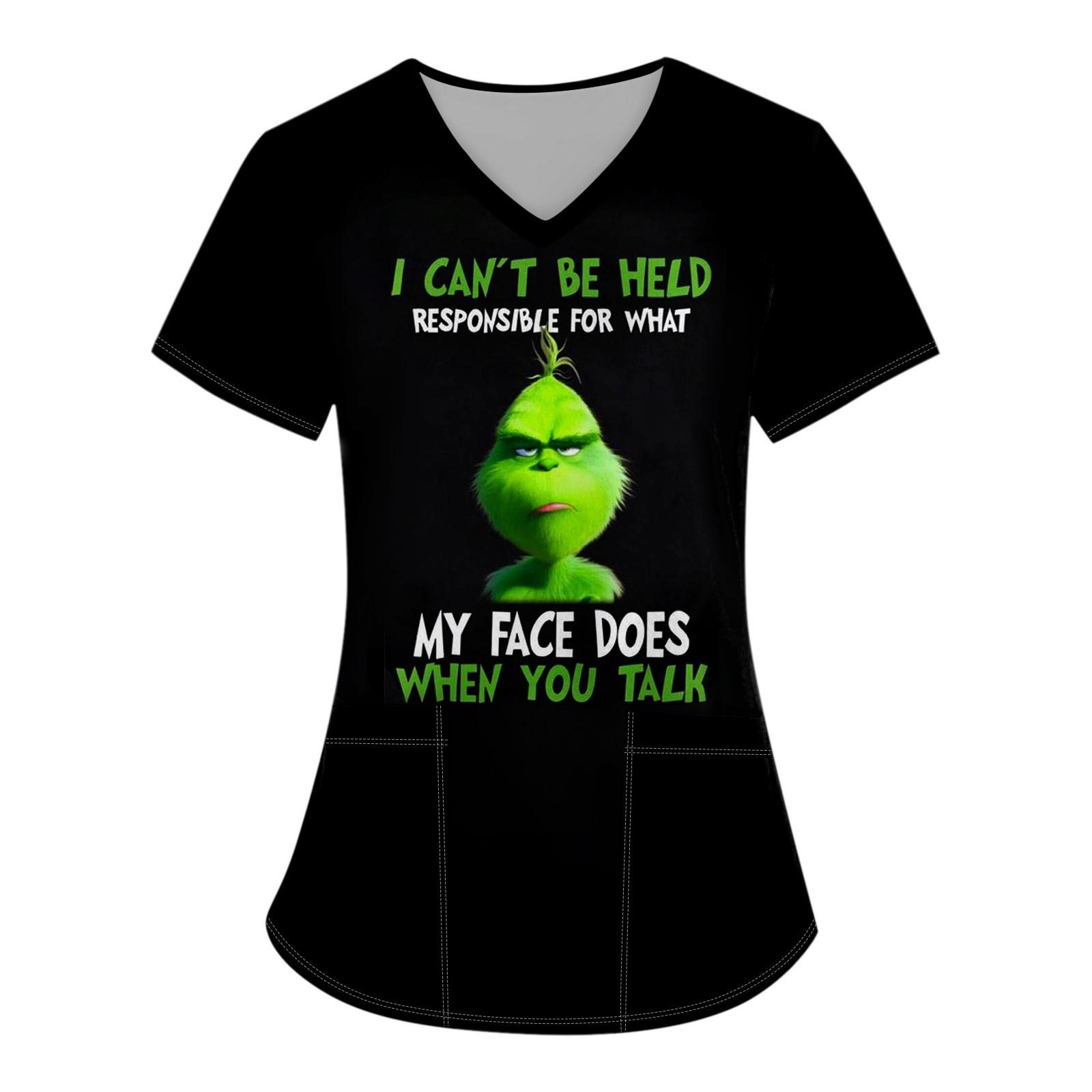 Женский топ с коротким рукавом и крестом с дефолиацией и V-образным вырезом с карманом — фото 6