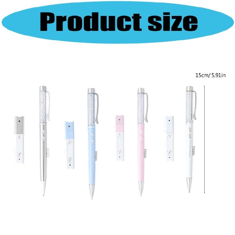Professional 0.5mm Mechanical Pencil Ergonomic Automatic Pencil with Box of Refills for Sketching Engineering Drafting