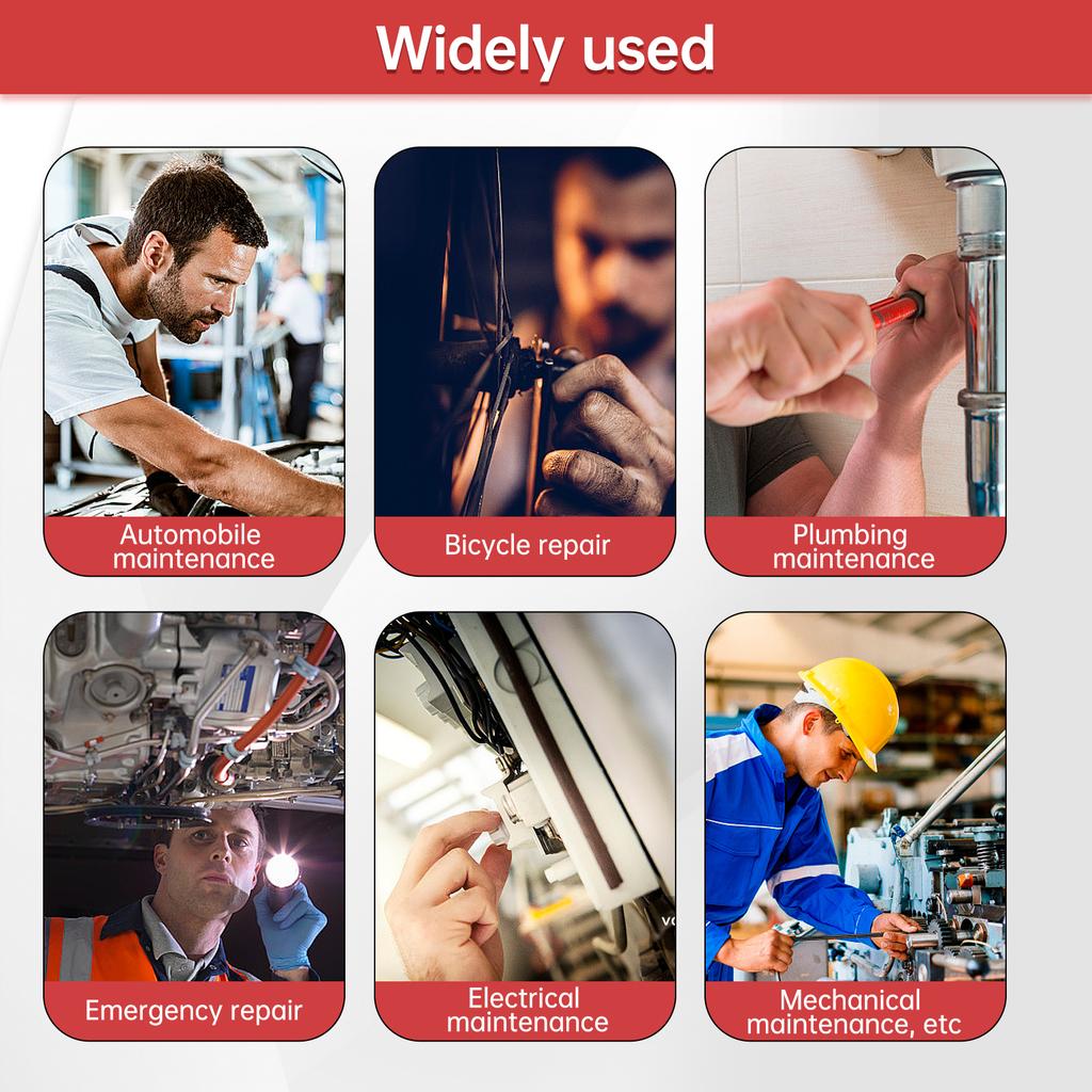 6Pcs Hook Wrenches Tools Set C-Shape Spanner Wrench for Shock Adjustment Motorcycle Car Repair Spanner Tool Universal Hand Tool