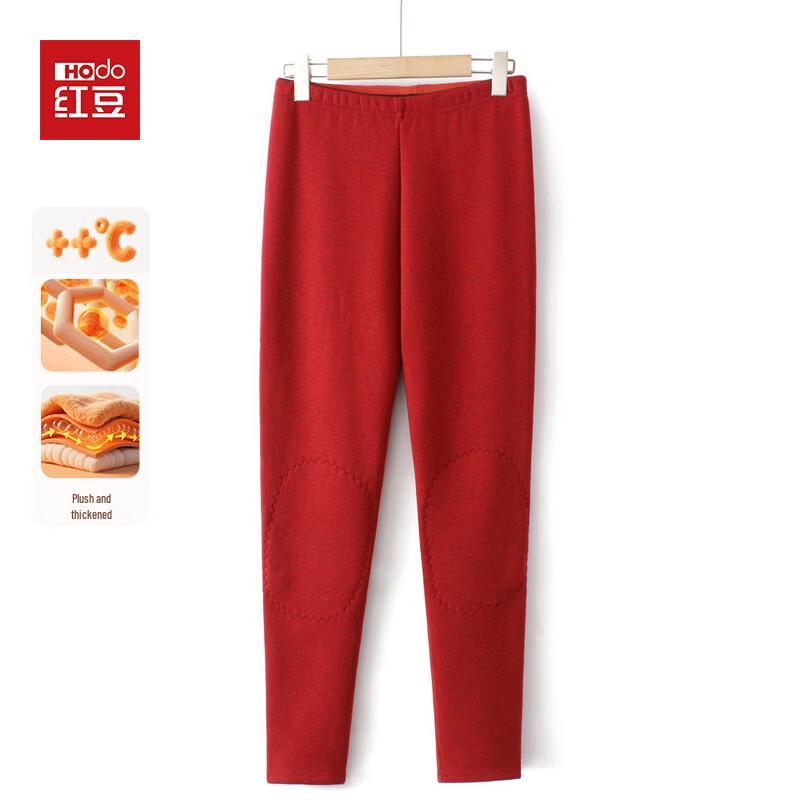 Hodo Women's Winter Thermal Fleece-Lined High-Waist Trousers