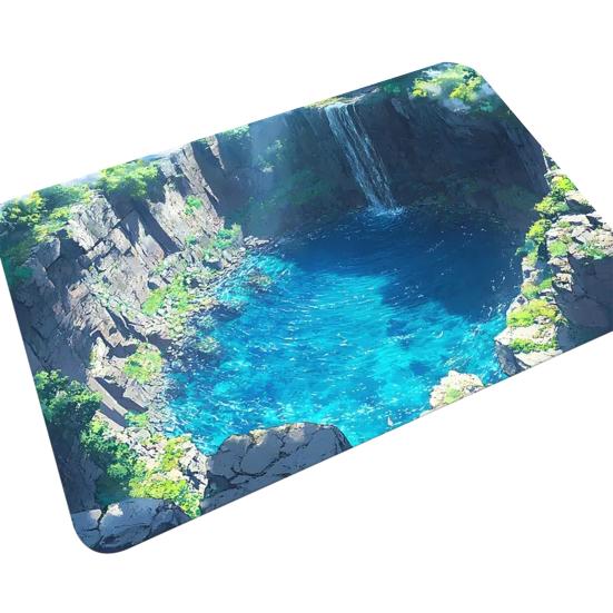 Dywan 3D z wizualną dziurą, iluzja optyczna, mata podłogowa, antypoślizgowa, chłonna mata łazienkowa, realistyczna głębia