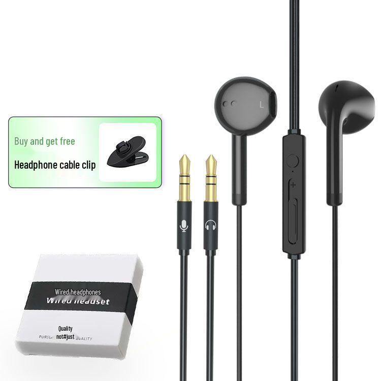 Wired In-Ear Headphones with Microphone, 3m Cable, Great for Live Broadcasts and Monitoring