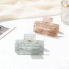Hair Claw Hollow Rectangle Shape Back Head Shower Clip Strong Grip Medium Size Shark Hair Claw Versatile Hair Accessory