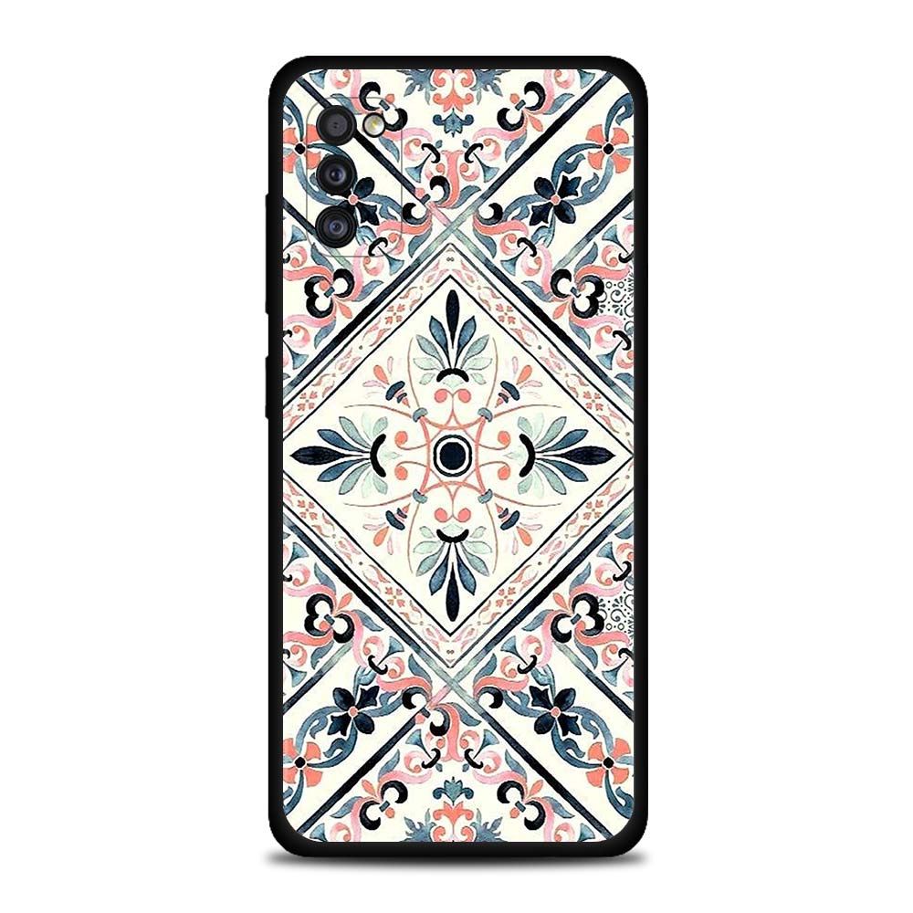 Mandala Chakra Yoga Shell For Samsung Galaxy A71 A52 A51 A91 A72 A42 A41 A32 A31 A21s A21 A12 A11 A02s Cover Soft Case TPU Caso