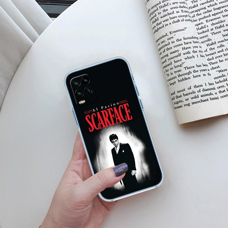 RP61 S-Scarfaces Transparent Phone Case for Samsung Galaxy A04 A04S A14 A23 A34 A54 M23 M33 M52 M53