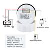 Red LED Digital Water Temperature+Oil Pressure+Voltmeter 3IN1 Multifunctional 52mm Gauge Alarm Waterproof Auto Car Boat