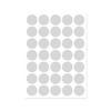 Colorful A5 Dot Stickers: Blank Round Adhesive Labels for Handwriting, Classification, and Sealing