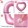 Heart Shape Inflatable Pool Float Swimming Rings Pool Tube Toy Beach Swimming Pool Float Parties Supplies for Kids