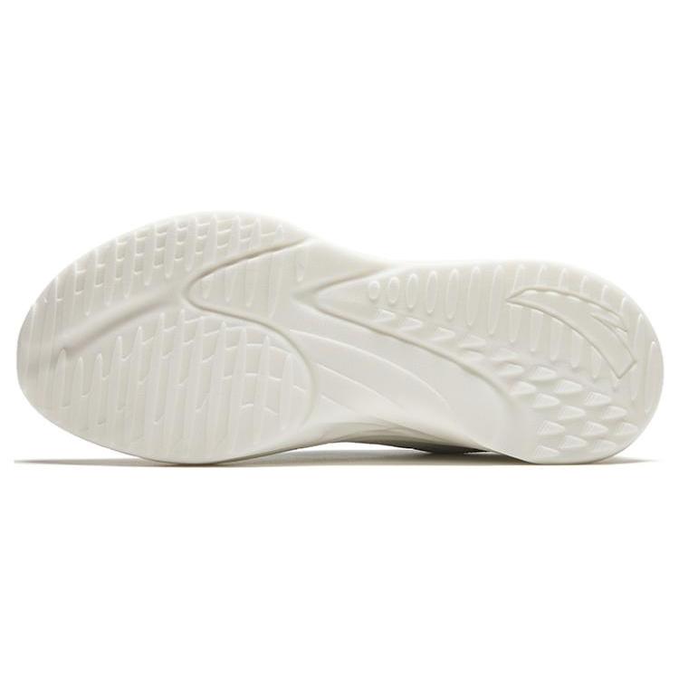 New Anta Cushioning Anti Slip And Wear Resistant Low Top Running Shoes Men's White Blue 912415522-2