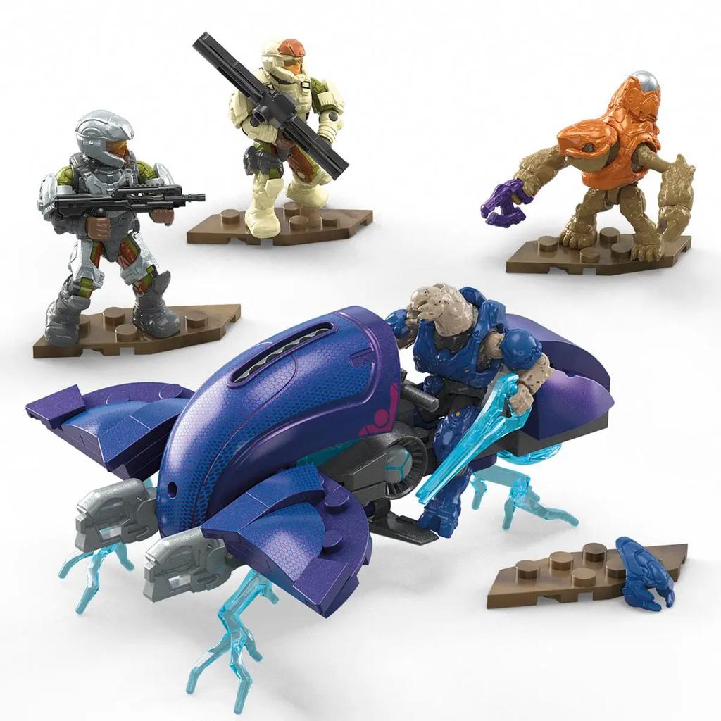 Mega UNSC Mongoose Outriders Gungoose Gambit Ghost of Requiem Losse Mini Actiefiguur Speelgoed