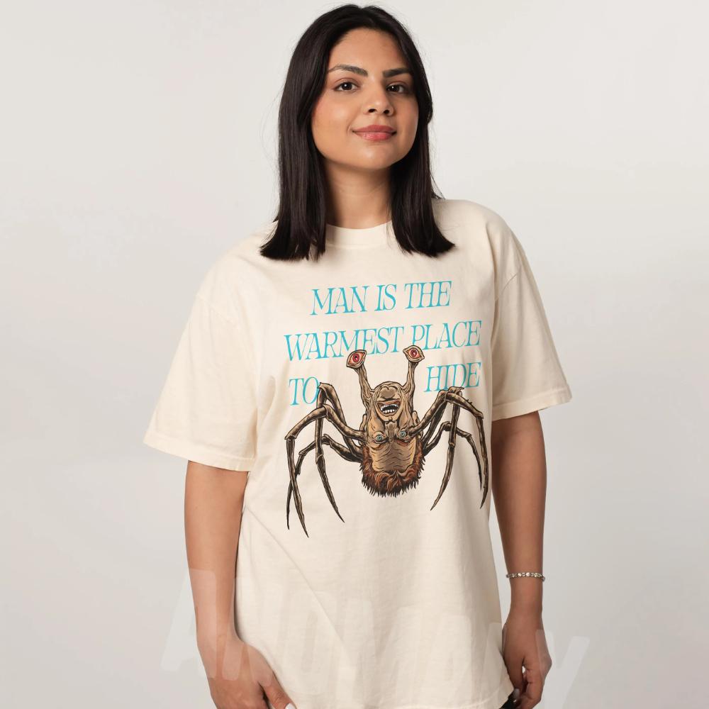 

80s SciFi Horror Movie Shirt Norris Spiderhead Monster Graphic Tee Shirt Graphic Clothing Short Sleeve Shirt Unisex 4XL