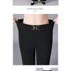 Elastic Waisted and Slightly Flared for Women's High Waist Slim Casual and Versatile Thin Style Fashionable Suit Flared Pants