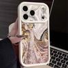 Colorful Marble Case For iPhone 17 Pro Max Case iPhone 16 15 14 13 Pro Max 11 17e 16e Shockproof Bumper Soft Silicone Phone Cover Cases