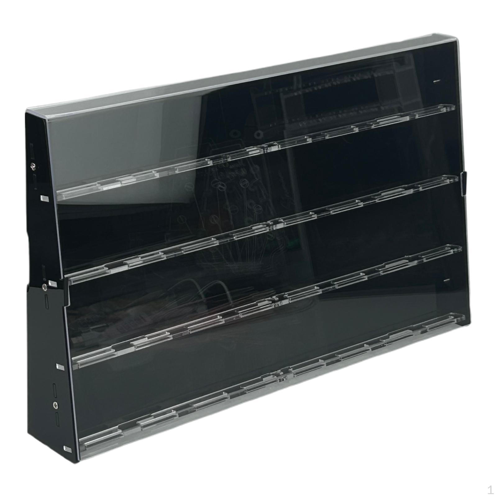 

Вітрина для зразків, акриловий тримач, коробка для зберігання, прозора тіньова коробка для медалей чорний