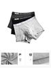 Men's Pure Cotton Mid-Waist Loose Boxer Briefs - Comfortable, Breathable, Plus Size Trunks (Long)