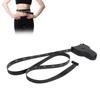 150cm   60in Body Waist Measuring Tape Accurate Head Hips Legs Retractable Measure Tape Black