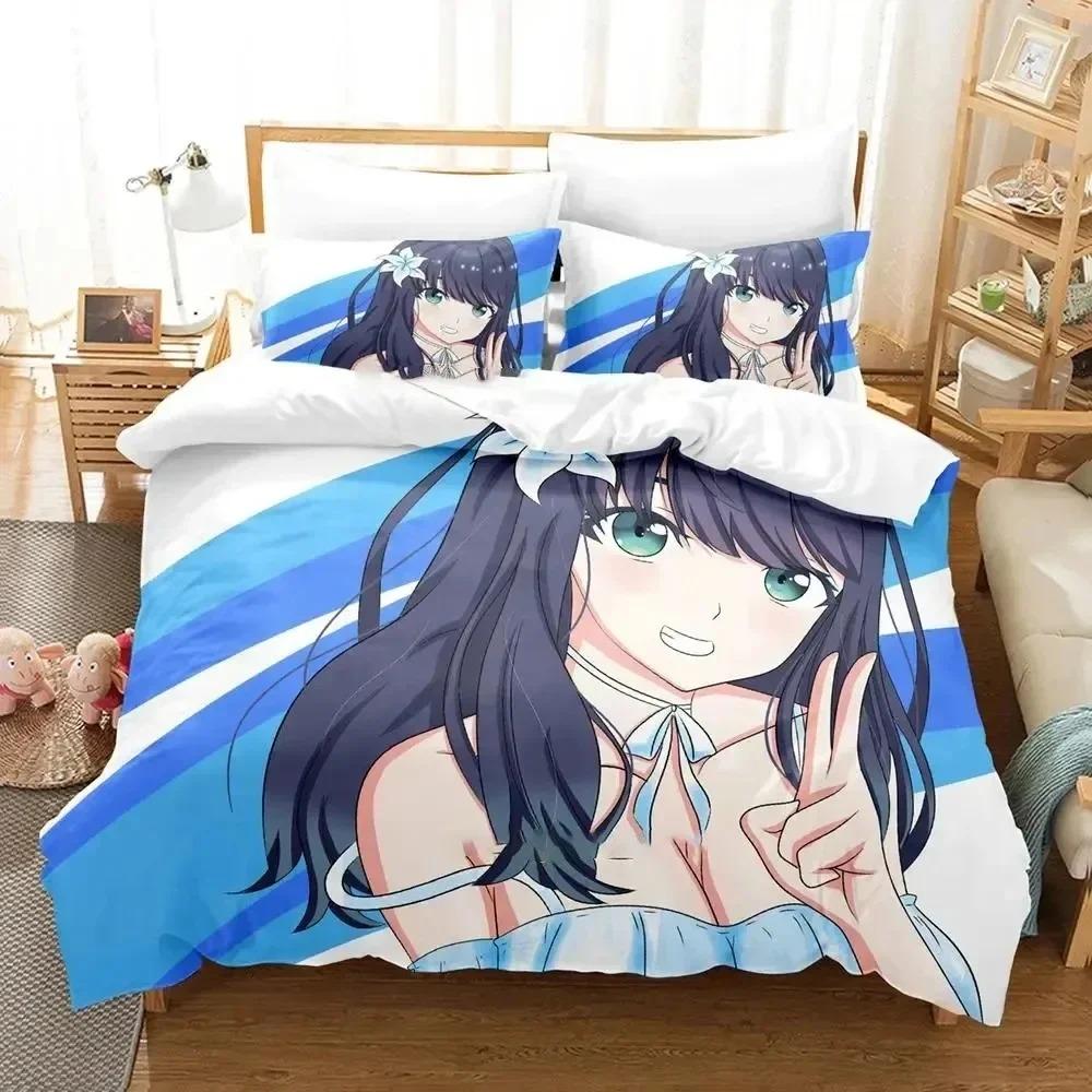 3D Print Anime SELECTION PROJECT Beding Set Soft Duvet Cover Bed Linen Set Comfortable Quilt Cover Pilowcase Warm Comforter king Quen Sized Dimensions