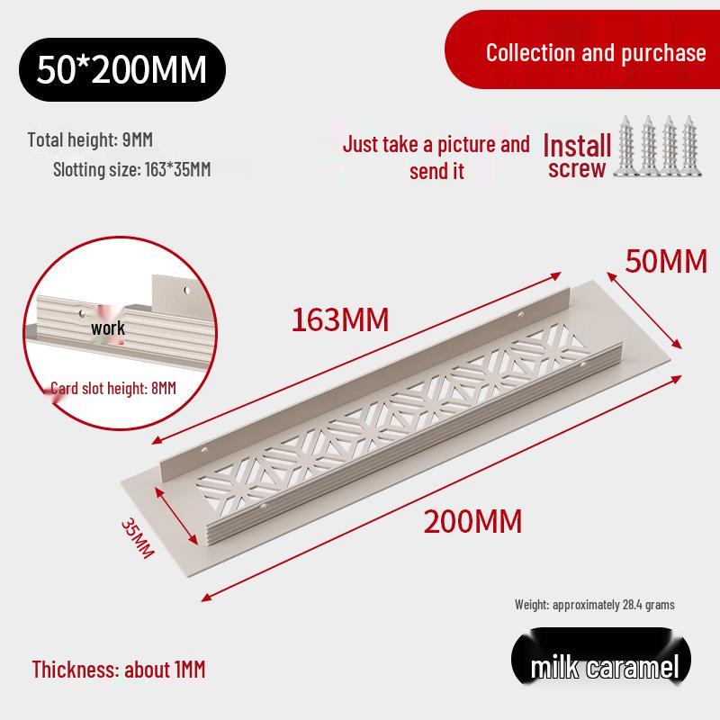 Küchenlüftungsgitterabdeckung aus Aluminium