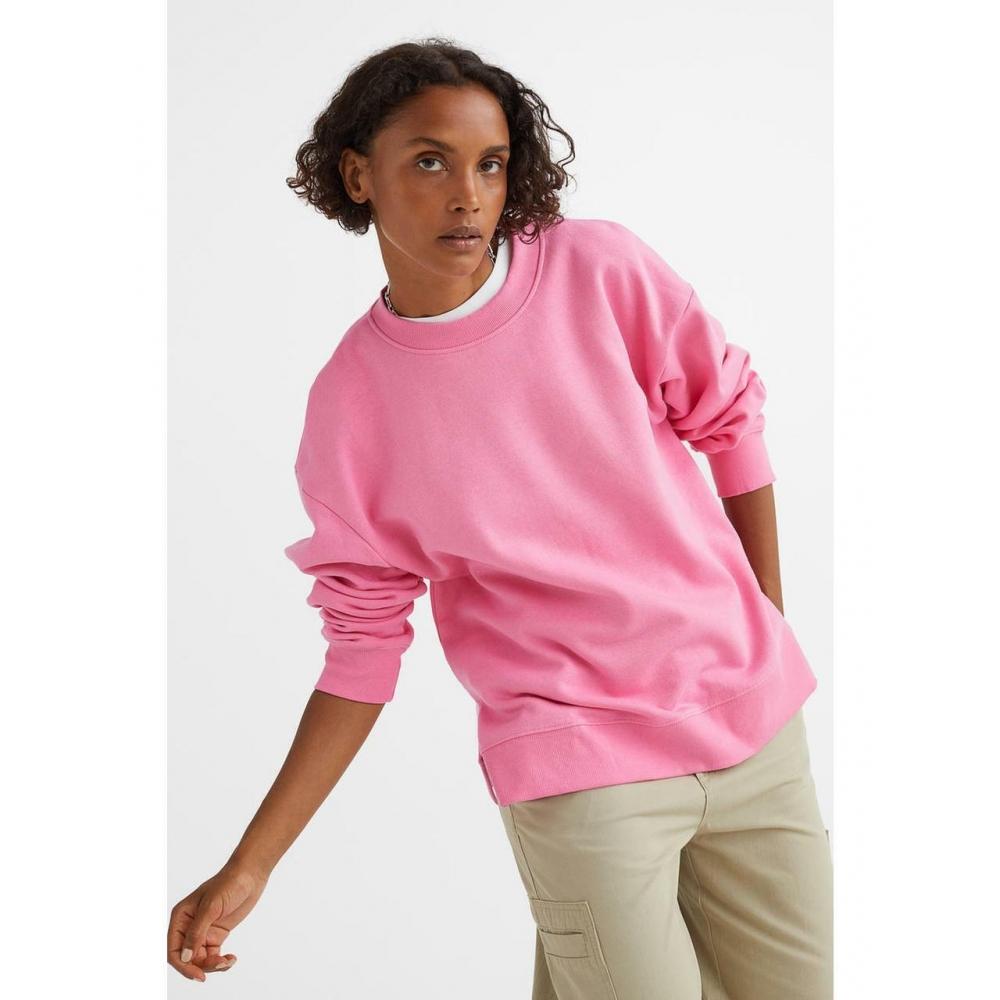 

H&M oversized sweatshirt pink 1103398001