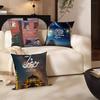 Classic Retro Festival Ramadan Pillow Cover For Bedroom Room And Living Room Sofa Decorative Cushion Cover