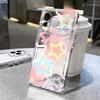 Modern Colorful Stars Pattern Case For iPhone 17 Pro Max Coque iPhone 16 15 14 13 Pro Max 11 Clear TPU Silicone Soft Cover