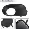 Front Right Fog Light Grill for BMW X5 2004-2006 Front Lower Bumper Fog Light Cover Inserts No.51117129300 ABS 1 Pc