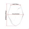 Motorcycle Windscreen Front Windshield High Reliability Sturdy Accessories Motorbike Wind Deflector