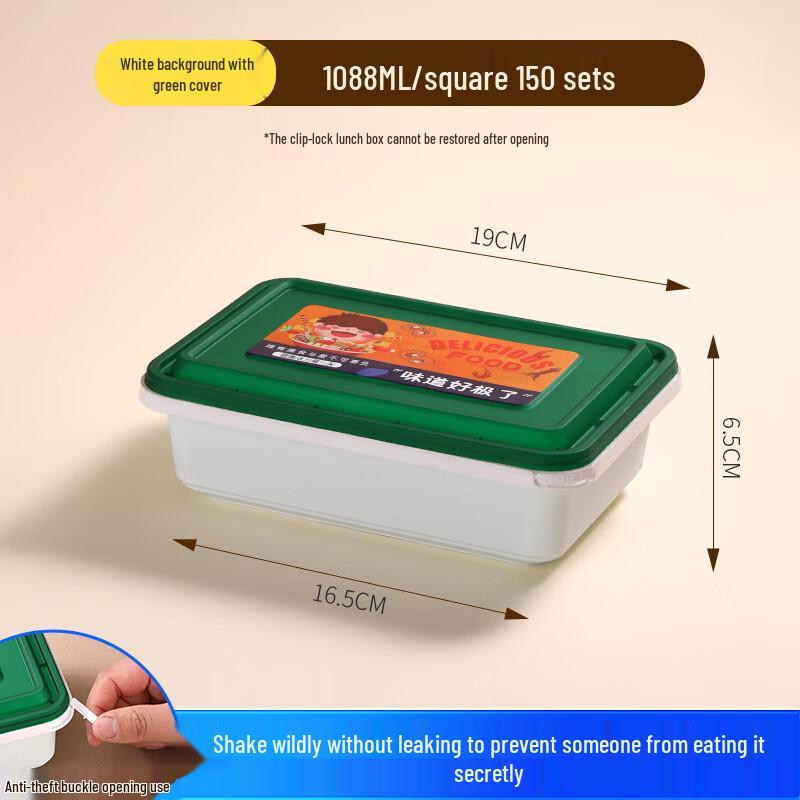 Disposable Plastic Food Containers