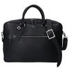 SERAPIAN CACHEMIRE Leder Slim Business Tasche Aktentasche schwarzGebraucht