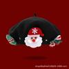 Children Hats 2024 Cute Cartoon Festival Accessories Christmas Elements Winter Hats Child Warm Outwear Cap Versatile Wool Hats