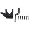 Useful High Quality Practical Door Latch Bolt Garden Gate Hardware Hinge Security Accessories Black Carbon Steel