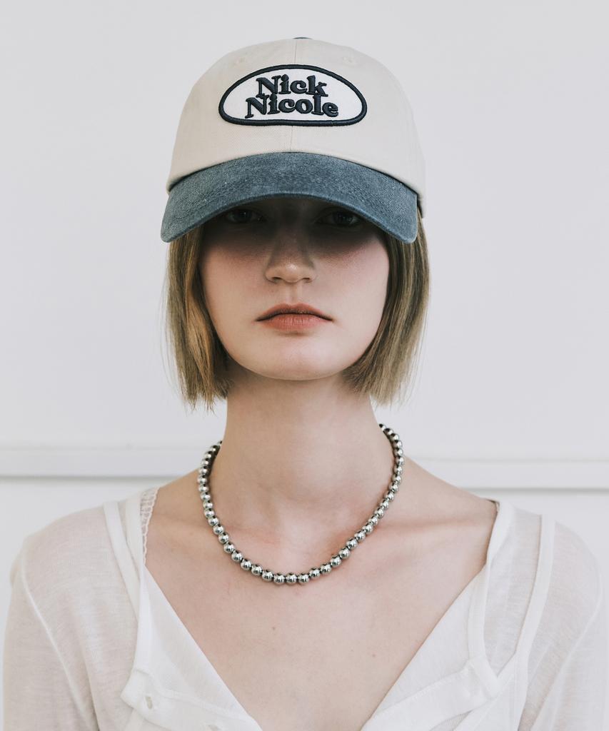 Nigaennikol Oval Wappen Ball Cap_Twotone Charcoal