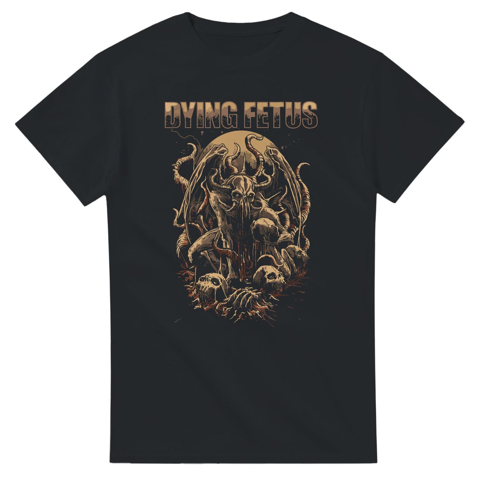 Dying Fetus Heavyweight Unisex Crewneck T shirt | Gildan® 5000 3XL