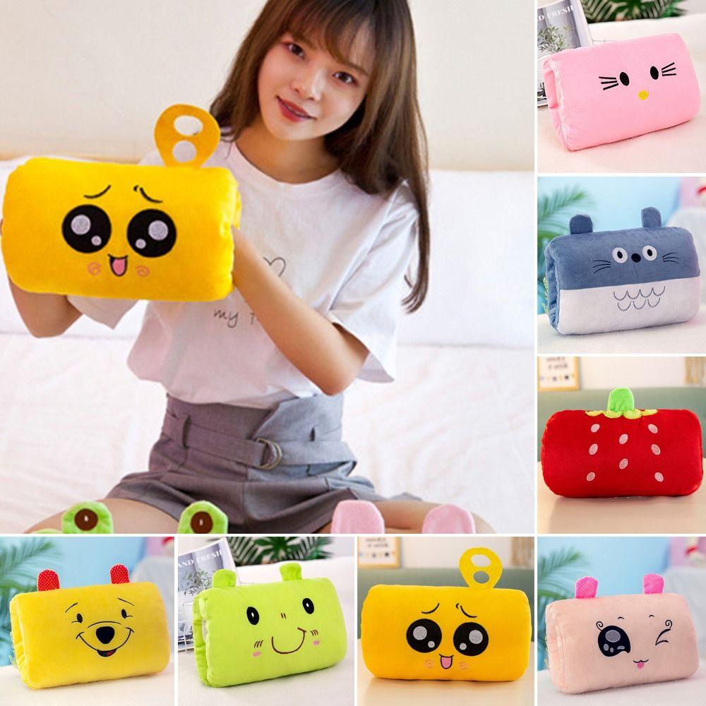 Animal Handy Covered Office Nap Pillow Winter Hand Warmer Pillow Plush Toy Female Gift