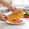 Efficient Banana Slicer Stainless Steel Hot Dog Slicer Practical Sausage Helper  Food Preparation