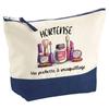 Trousse de maquillage - PLANETEE - Maquillage Hortense - Grand format - Coton - Impression sublimation HD