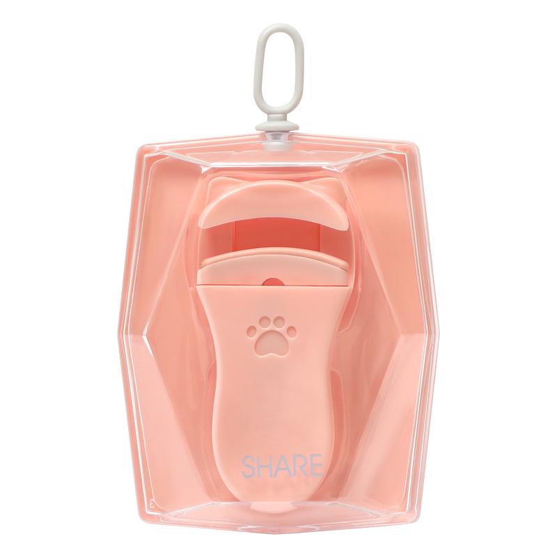 Compact Cat Paw Eyelash Curler Set - Wide-Angle, Portable, Beginner-Friendly Curling Tool