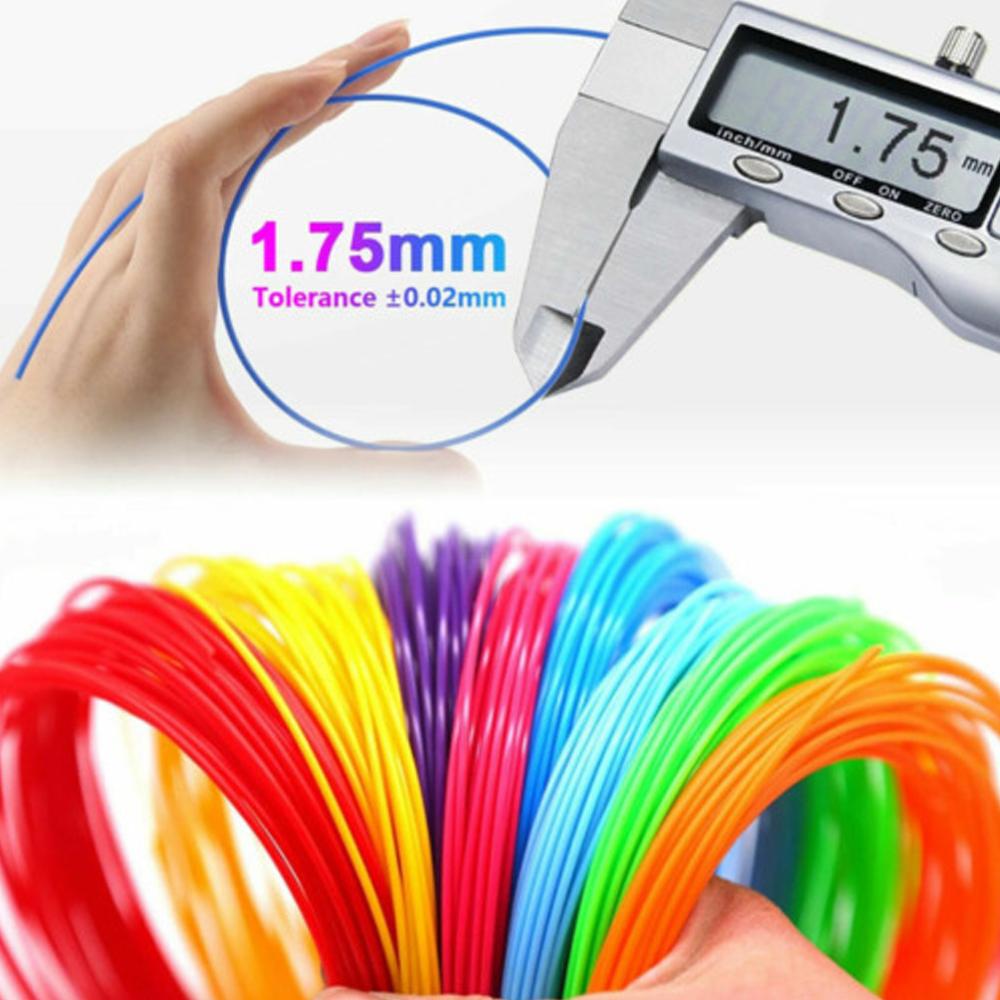 5M PLA Filament X 20 Colors 3D Printing Pen Set Doodle Printer Drawing Gift For Kids - Blue