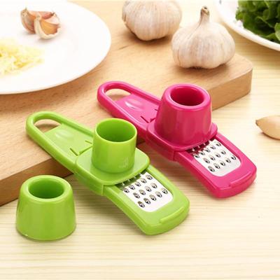 Frantoio per aglio Pressa multifunzionale manuale per zenzero, aglio, grattugia, grattugia, pelapatate, accessori da cucina