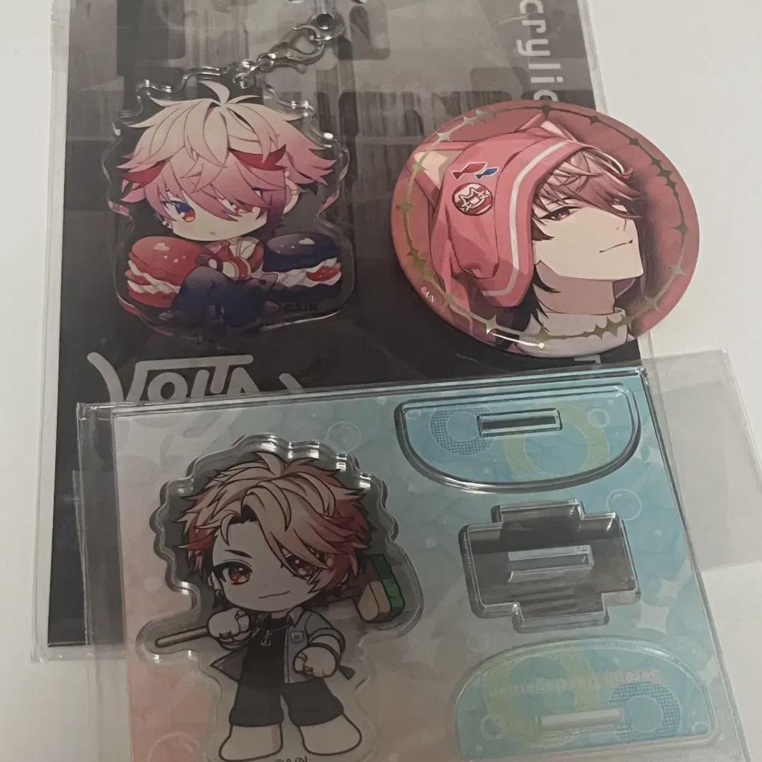 

Niji Sanji Seraph Dazzle Garden Keyring Maneki-neko Acrylic Stand Can Badge