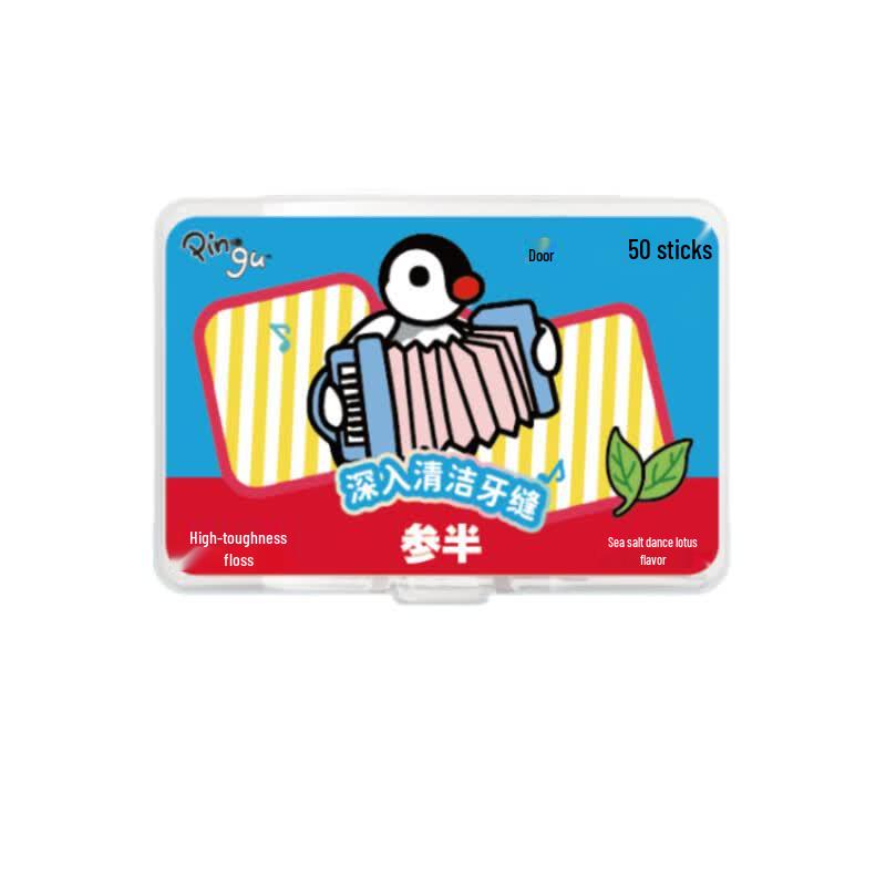 CANBAN Pingu Collaboration Dental Floss Picks