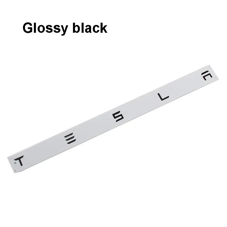 Car Sticker 2025 New Tesla ABS Car Rear Trunk Emblem for Tesla Model 3 Model S X Roadster SpaceX Refitting Badge Lettering Decal