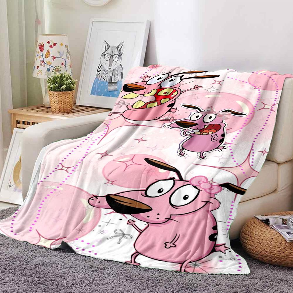 Mut Aufdruck Flanelldecke Hohe Qualität Warm Bequem Decke für Alle Jahreszeiten Perfekt für Geschenke Heimdekoration