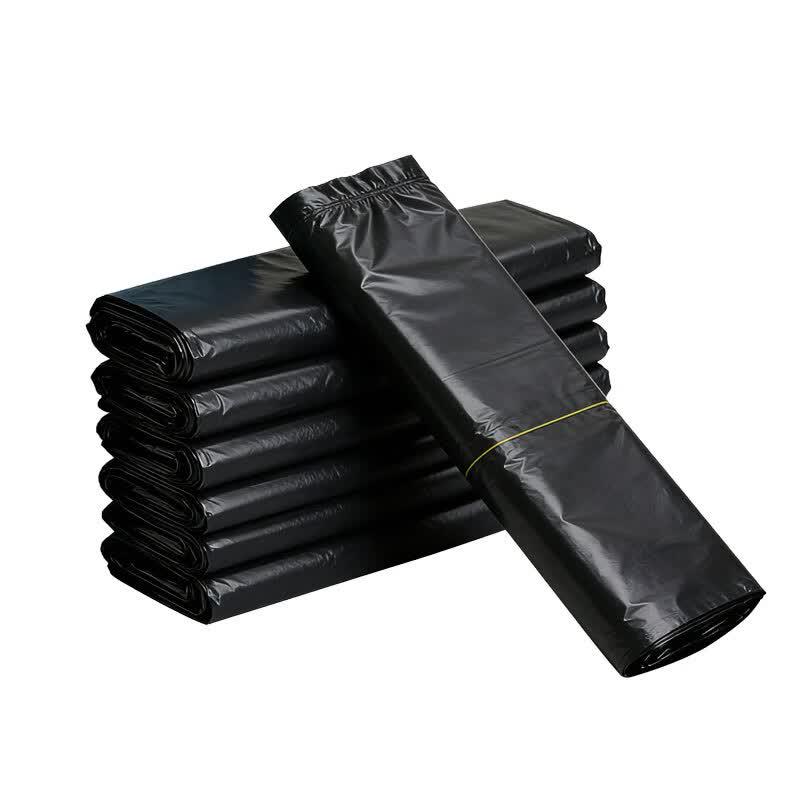 WOLSGIN Black Drawstring Garbage Bags