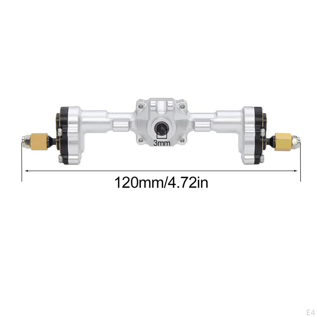 Aluminum Alloy RC Car Axle Part Upgrade Replace for K5 Fcx18 1/24 1/18 DIY Accs