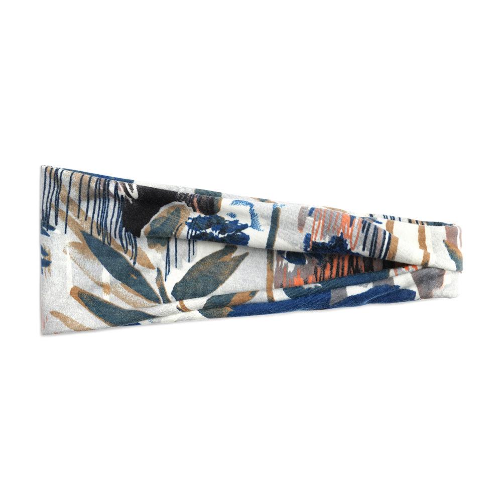 Women'S Sports Headband Yoga Headband Sweat Absorbing Belt Antiperspirant Wide Edge Printed Headscarf Hair Accessories