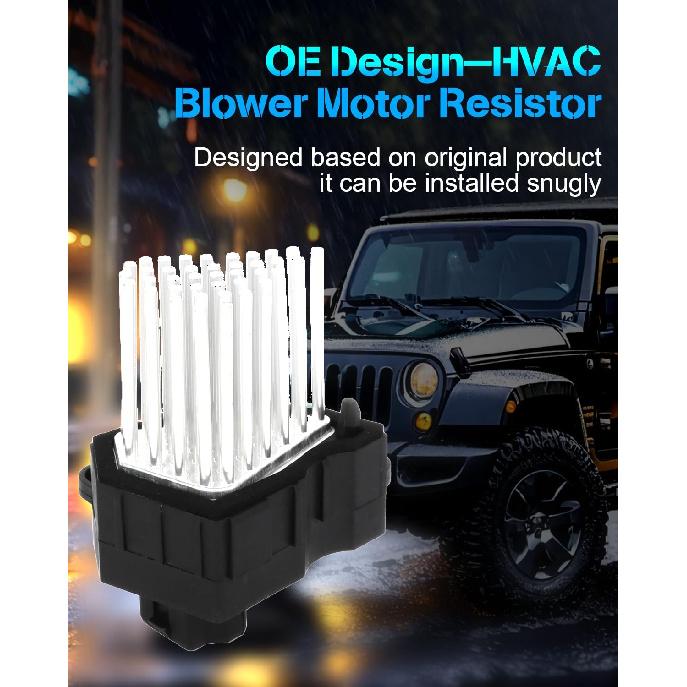 Heater Blower Motor Fan Resistor Air Conditioning Replacement Parts ECCPP Fit for 2000-2000 BMW 323Ci /1999-2000 BMW 323i /2001-2006 BMW 325Ci